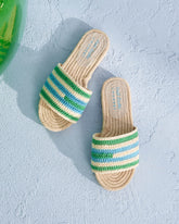 Cotton Crochet Jute Sandals |