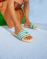 Cotton Crochet Jute Sandals |