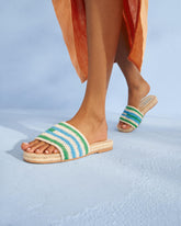 Cotton Crochet Jute Sandals |