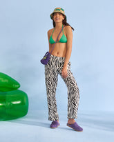 Front Tie Triangle Bikini |