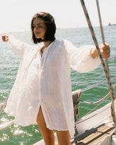 Linen Gauze Ibiza Dress |