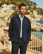 Giacca Savana In Gabardine Di Cotone Misto |