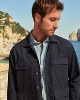 Giacca Savana In Gabardine Di Cotone Misto |