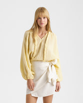 Linen Gauze Mykonos Shirt |