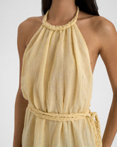 Linen Gauze Tulum Dress |