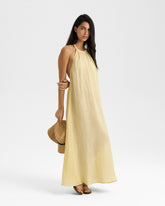 Linen Gauze Tulum Dress |