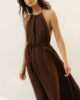 Linen Gauze Tulum Dress |