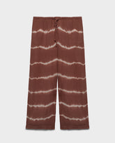 Pantaloni Marbella in Lino e Nylon |
