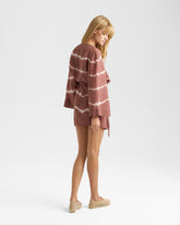 Gonna Estrella in Lino e Nylon |