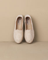 Cotton Crochet<br />Double Sole Espadrilles |