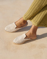 Cotton Crochet Mules |