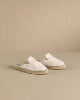 Cotton Crochet Mules - Women’s New Shoes | 