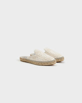 Cotton Crochet Mules |