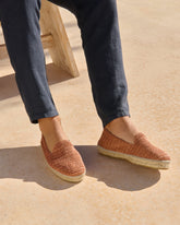 Espadrillas a Righe in Rafia |