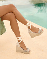 Organic Hemp with Crystals<br />Crossed Wedges Valenciana |