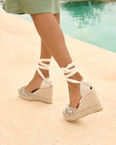 Organic Hemp with Crystals<br />Crossed Wedges Valenciana |