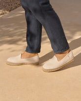 Coarse Woven Canvas Espadrilles |