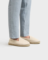 Espadrillas in Tela Intrecciata Grezza |