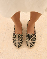 Raffia Pattern Double Sole Espadrilles |