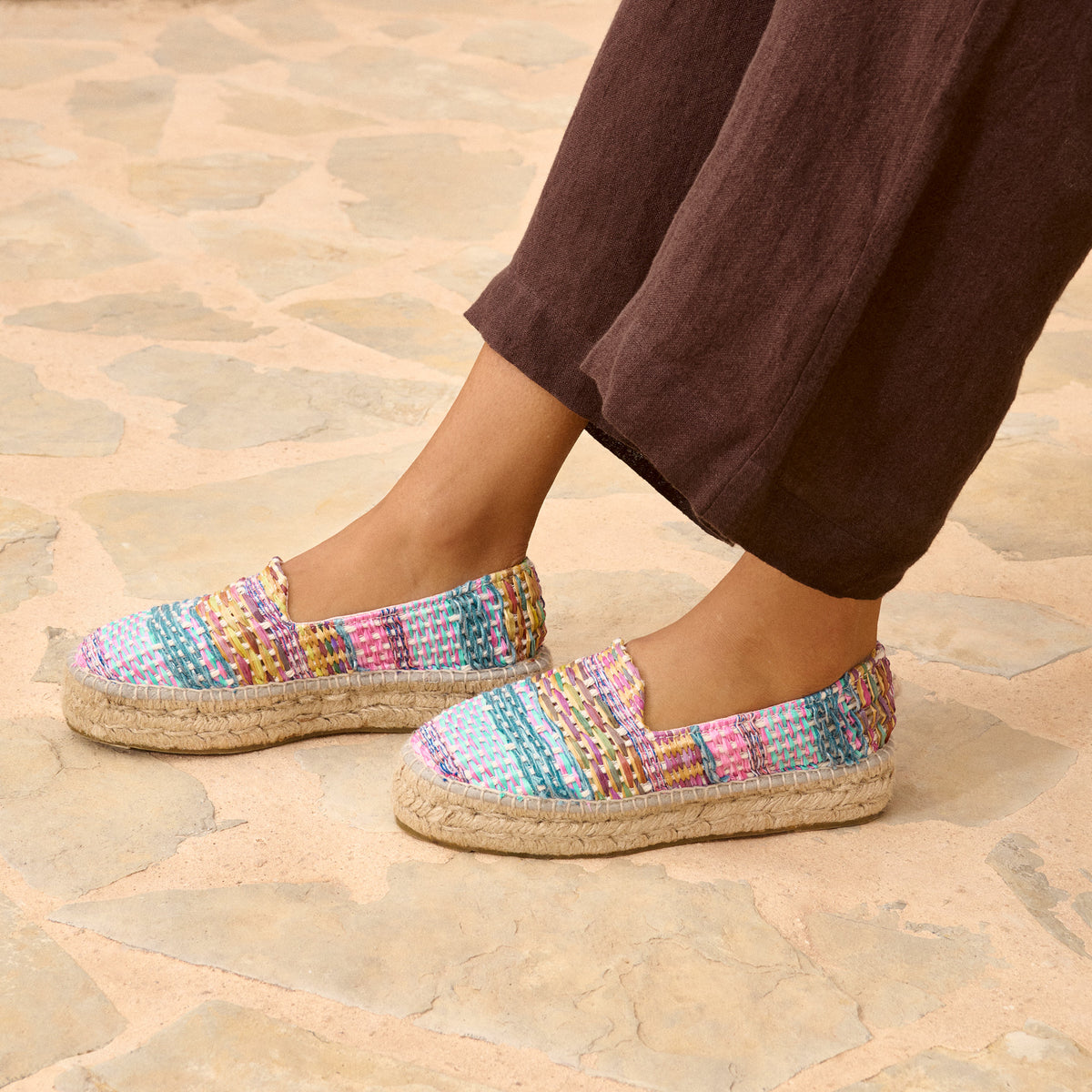 Manebí | Double Sole Espadrilles - Acapulco - Raffia Jute Mix display picture 3