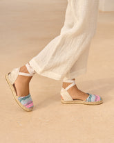 Raffia Jute Mix Flat Valenciana Espadrilles |