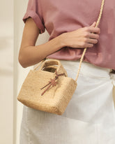 Borsa Sunset Micro in Rafia |