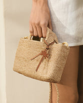 Borsa Sunset Micro in Rafia |