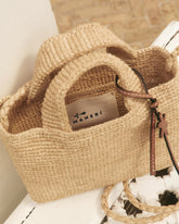 Borsa Sunset Micro in Rafia |