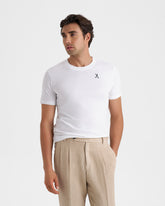 Sartoriale T-Shirt in Cotone con Ricamo |