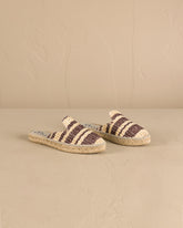 Raffia Stripes Mules |