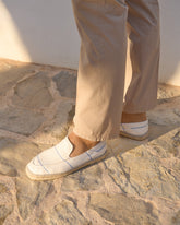 Woven Canvas Traveler Loafers Espadrilles |