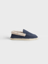 Mocassini Loafer in Pelle Scamosciata e Faux Fur |