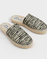 Sabot Chunky in Rafia Zebra |