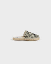 Sabot Chunky in Rafia Zebra |