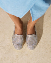 Lurex Cotton Blend Double Sole Espadrilles |