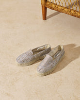 Lurex Cotton Blend Double Sole Espadrilles |