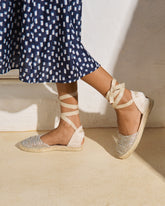 Espadrillas Valenciana in Cotone Lurex |