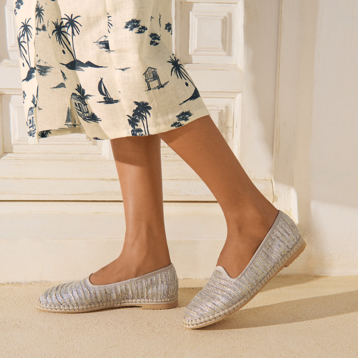 Lurex Alpargatas Pdh Alpargata Logo Lurex Alpargatas De Mujer