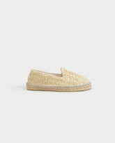 Coarse Woven Raffia Espadrilles |