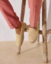 Coarse Woven Raffia Espadrilles |