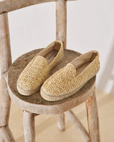 Coarse Woven Raffia Espadrilles |