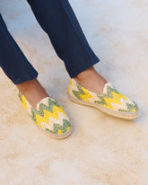 Coarse Woven Raffia Espadrilles |