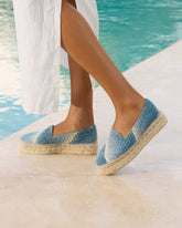 Espadrillas con Doppia Suola in Cotone Intrecciato |