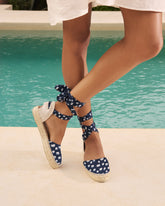 Silk Flat Valenciana Espadrilles |