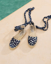 Silk Flat Valenciana Espadrilles |