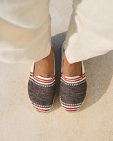 Espadrillas in Cotone Jaquard con Doppia Suola |