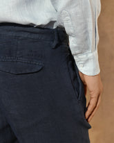 Pantaloni Savana In Lino Irlandese |