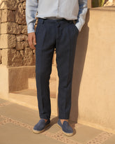 Pantaloni Savana In Lino Irlandese |