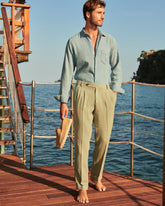 Irish Linen Savana Trousers Belt |