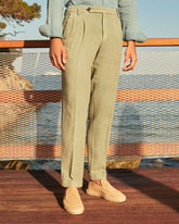 Irish Linen Savana Trousers Belt |